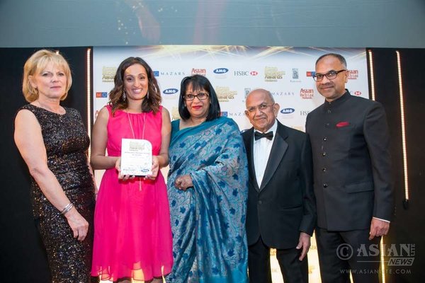 Raj Holness at the Asian Business Awards