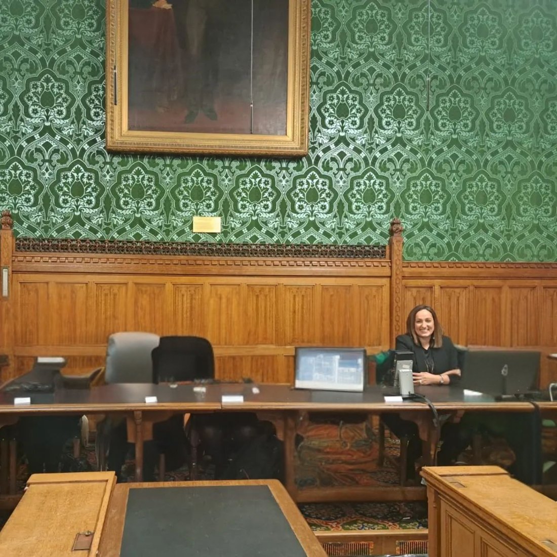Raj Holness at the House of Lords